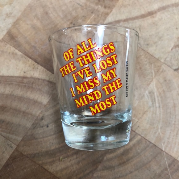 Other - ❤️ 5 for $15 Shot Glass with Funny Saying